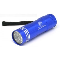 Baterka LED blue s logom SZV