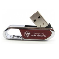 USB silver s logom SZV